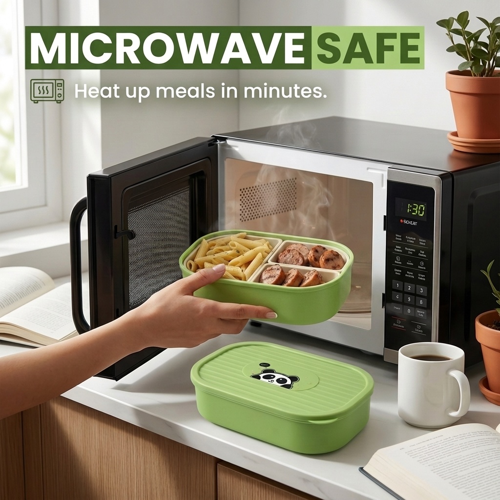 صندوق غداء بلاستيكي لطيف للأطف - مراجعة Food Storage Dividers وسعره