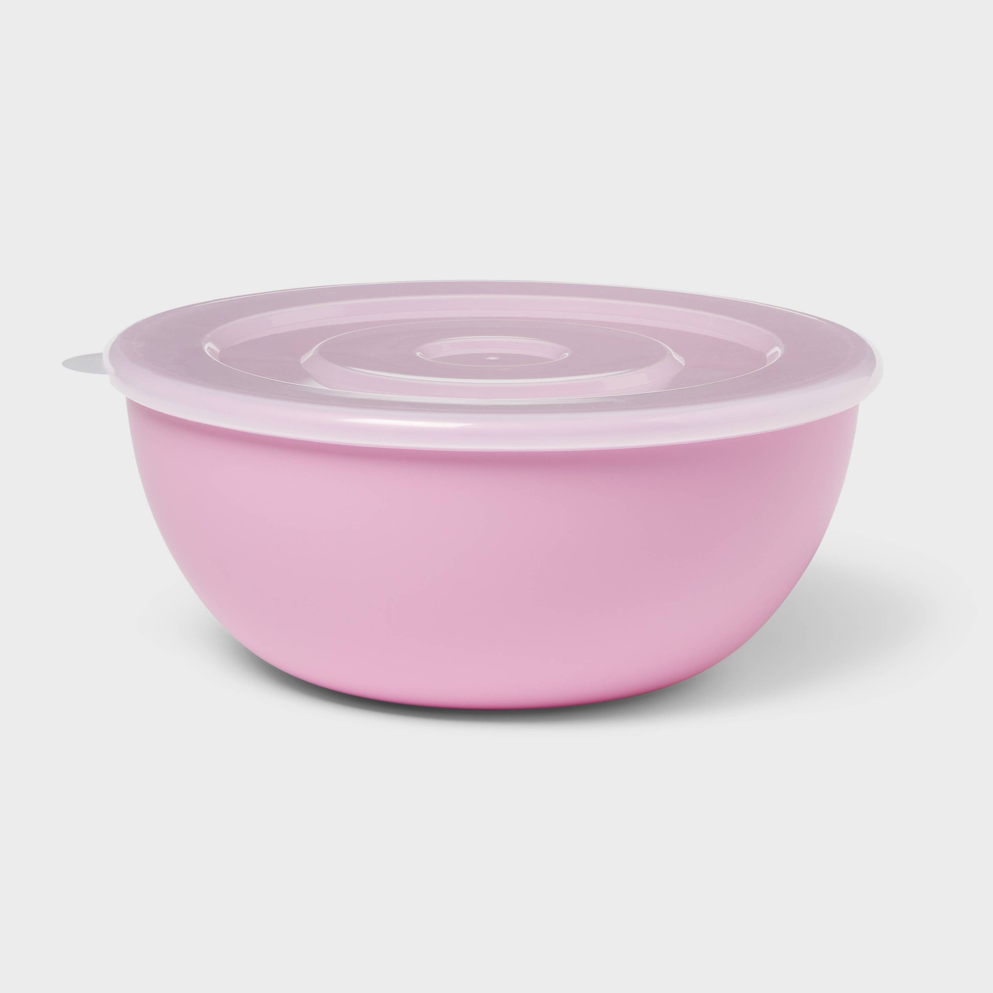 وعاء وردي بغطاء مطابق، حاوية ت - مراجعة Food Storage Bowls وسعره