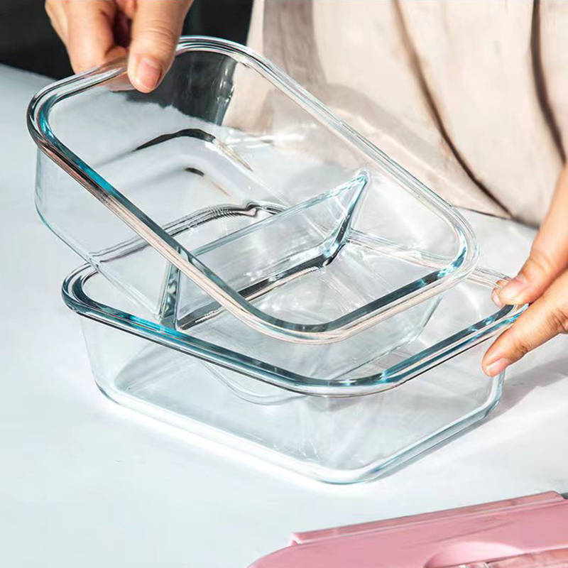 نمط جديد صندوق الغداء الزجاج 1 - مراجعة Food Storage Glass Box وسعره