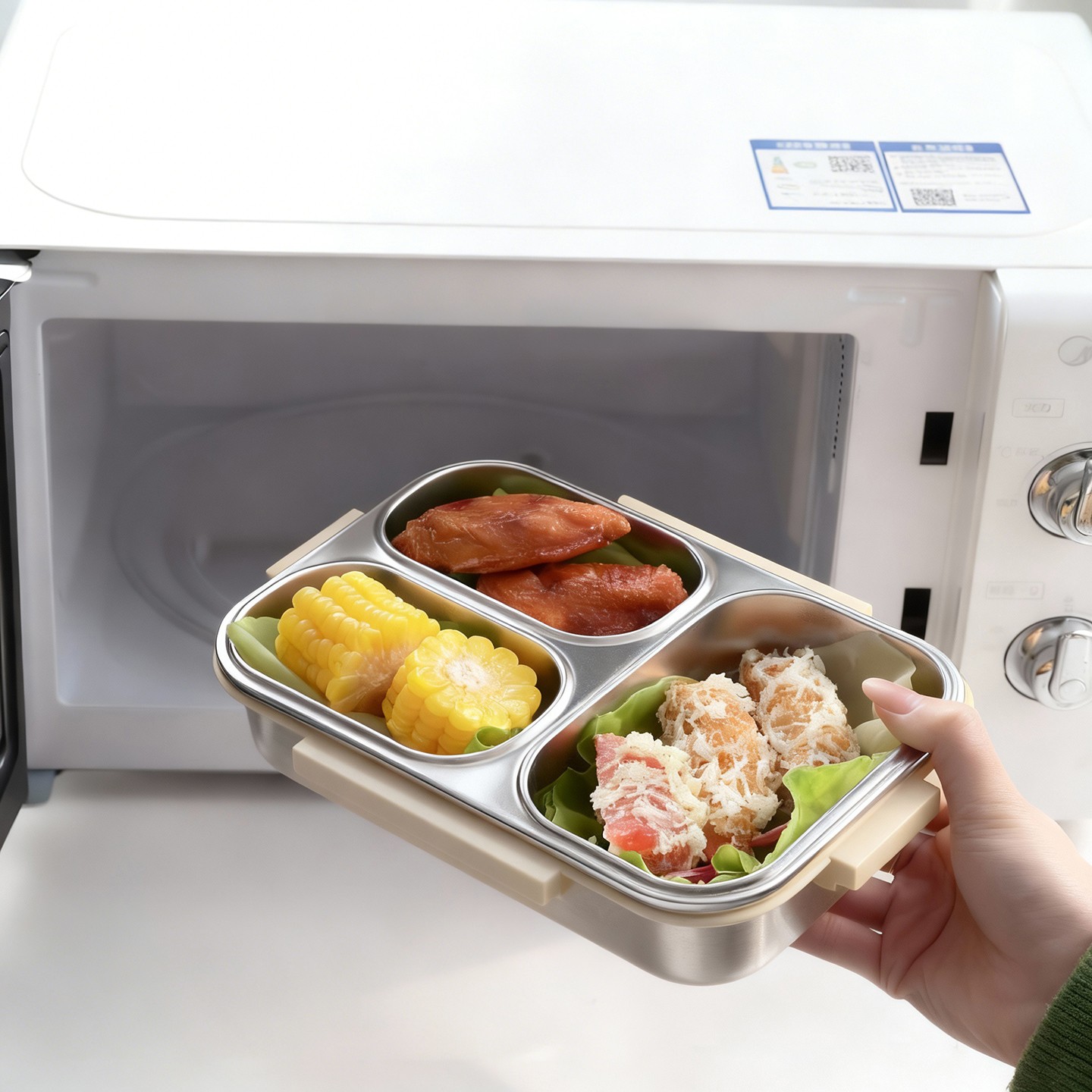 صندوق غداء للأطفال بتصميم كرتو - مراجعة Food Storage Dividers وسعره